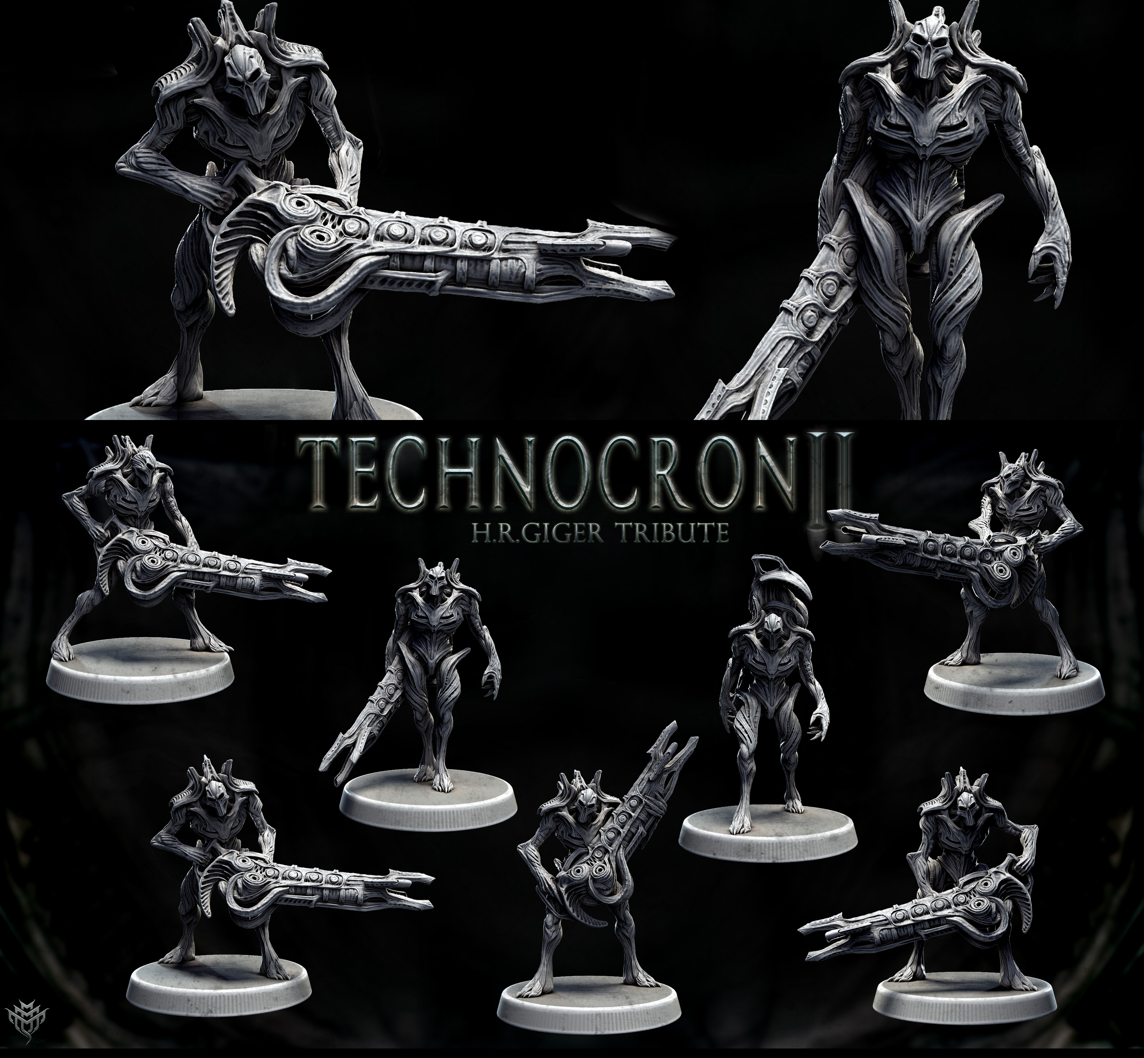 TechnoMech Fighter (All 7 poses)